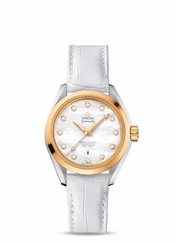Omega Seamaster Aqua Terra 150M Master Co-Axial 34 Stainless Steel / Yellow Gold / MOP 231.23.34.20.55.002 (23123342055002)